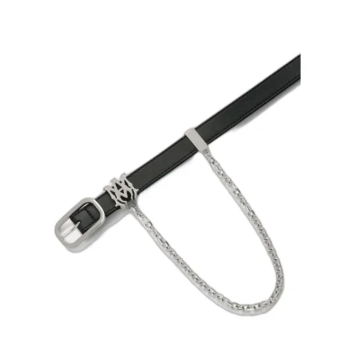 Ma 2Cm Chain Belt - Black Nickel