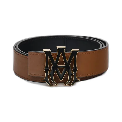 Ma 4Cm Enamel Belt - Black Brown