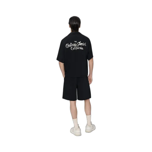 Ma Chateau Camp Shirt - Black
