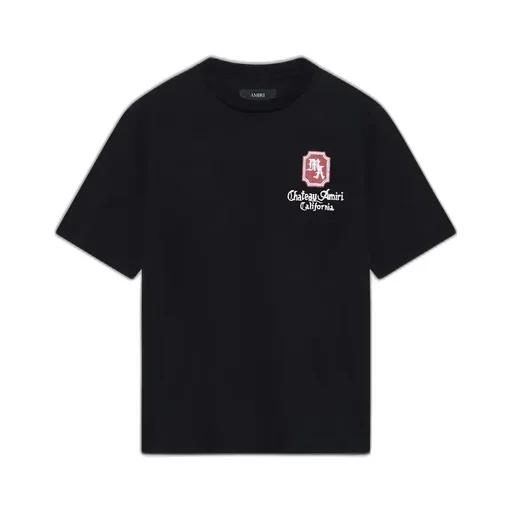 Ma Chateau Oversized Tee - Black