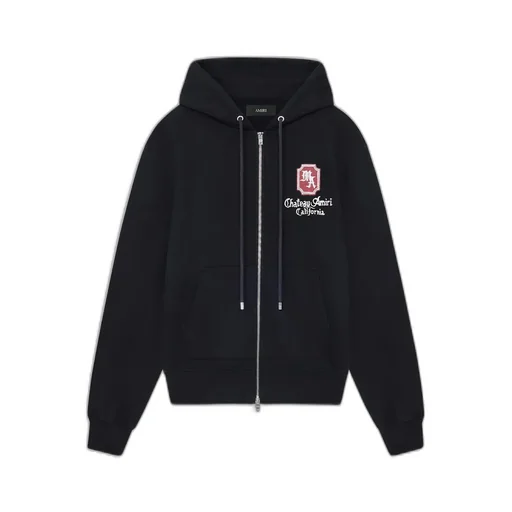 Ma Chateau Zip Hoodie - Black