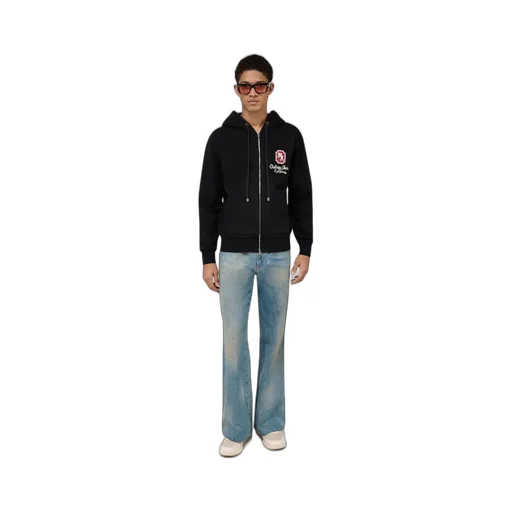 Ma Chateau Zip Hoodie - Black