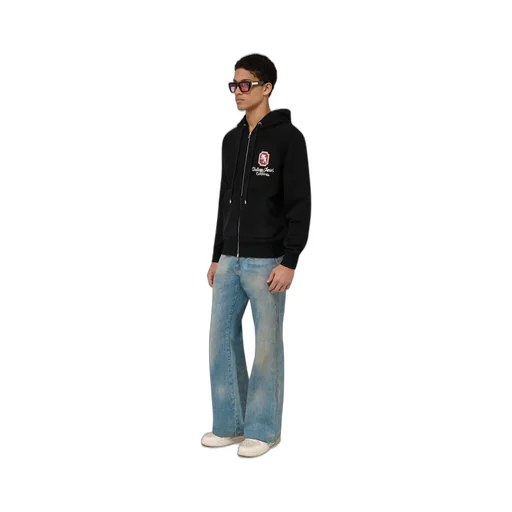 Ma Chateau Zip Hoodie - Black