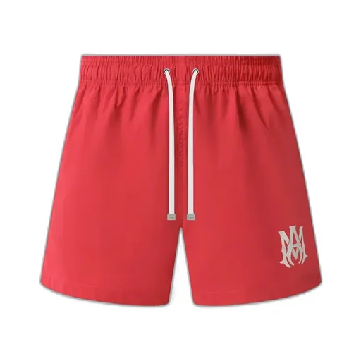 Ma Core Logo Swim Trunk - Red