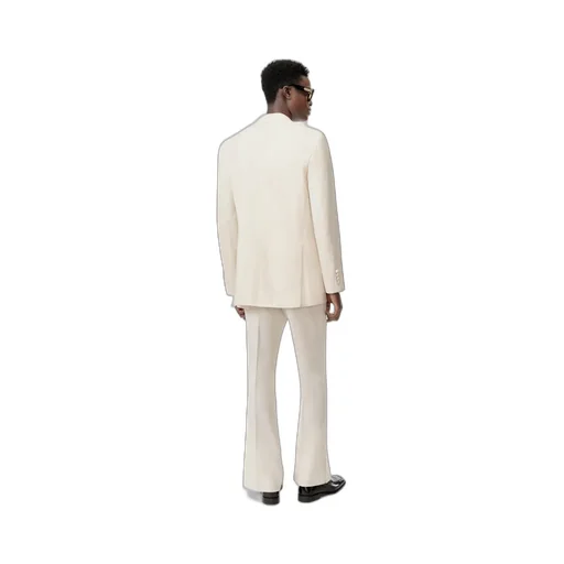 Ma Double-Breasted Blazer - Alabaster