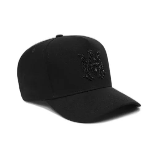 Ma Crystal Canvas Hat - Black Black