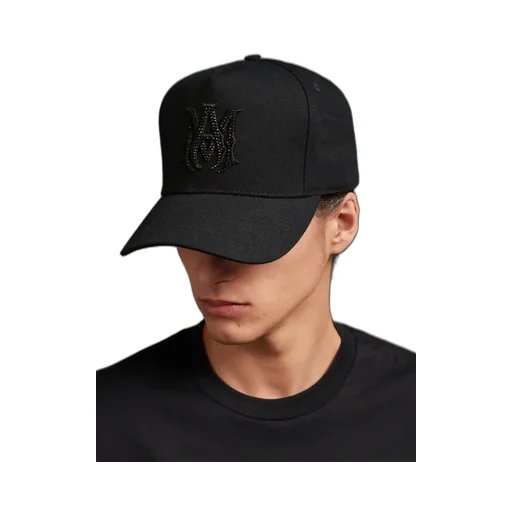 Ma Crystal Canvas Hat - Black Black