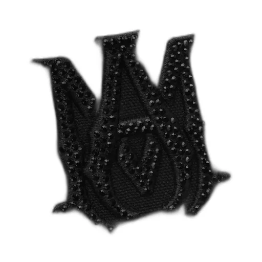 Ma Crystal Canvas Hat - Black Black