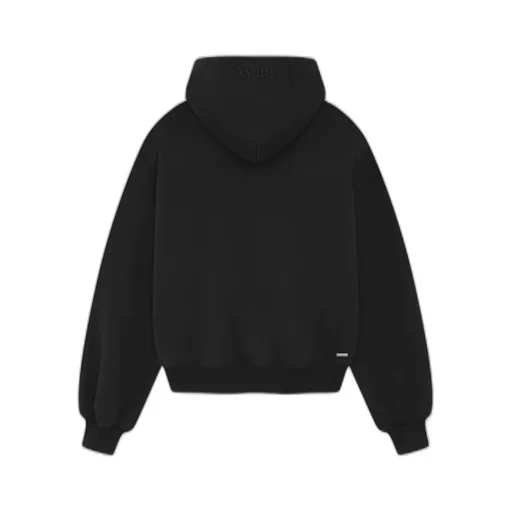 Ma Embroidered Oversized Hoodie - Black
