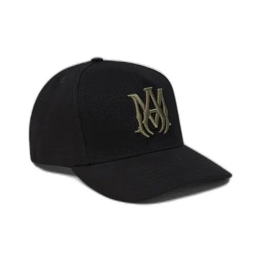 Ma Outline Canvas Hat - Black