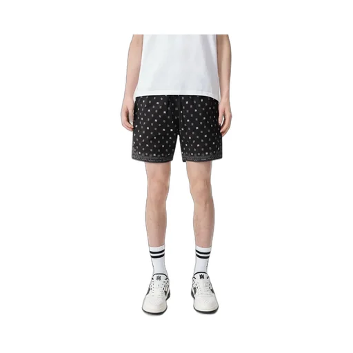 Ma Paisley Swim Trunk - Black