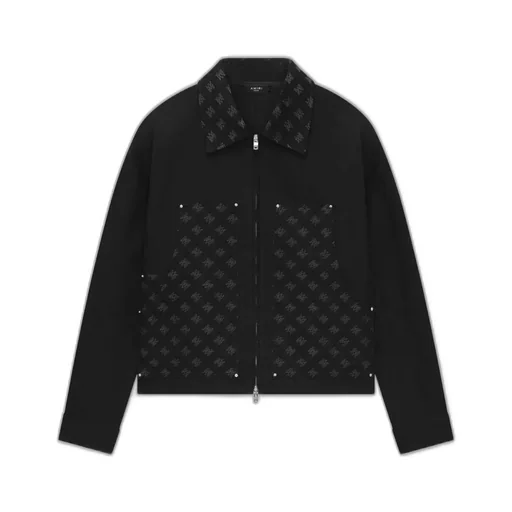 Ma Quad Jacquard Work Jacket - Black