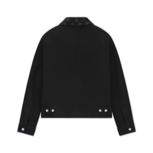 Ma Quad Jacquard Work Jacket - Black