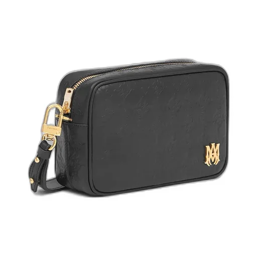 Ma Quad Leather Camera Case - Black