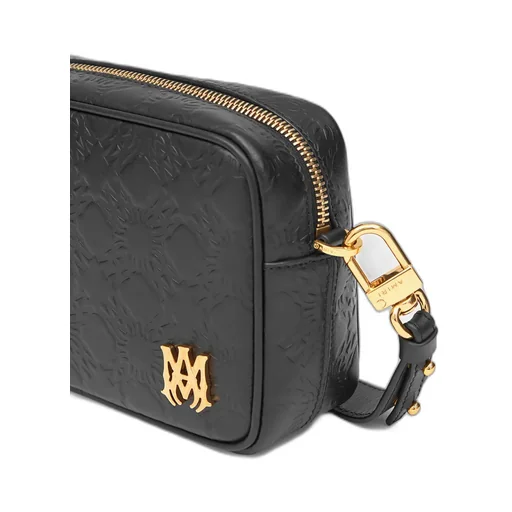 Ma Quad Leather Camera Case - Black