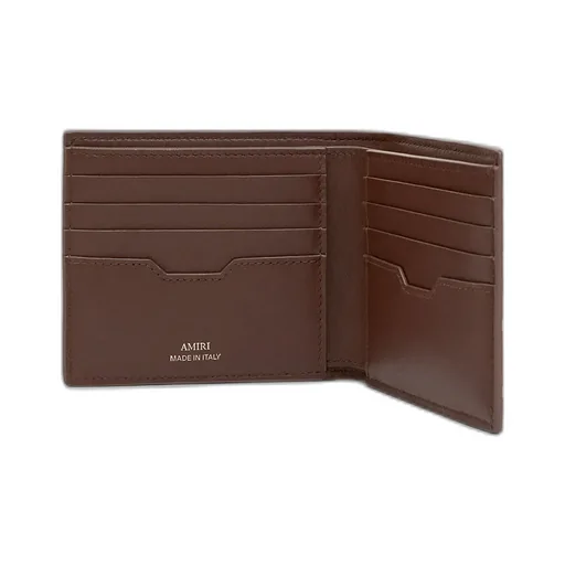 Ma Quad Leather Bifold - Dark Brown