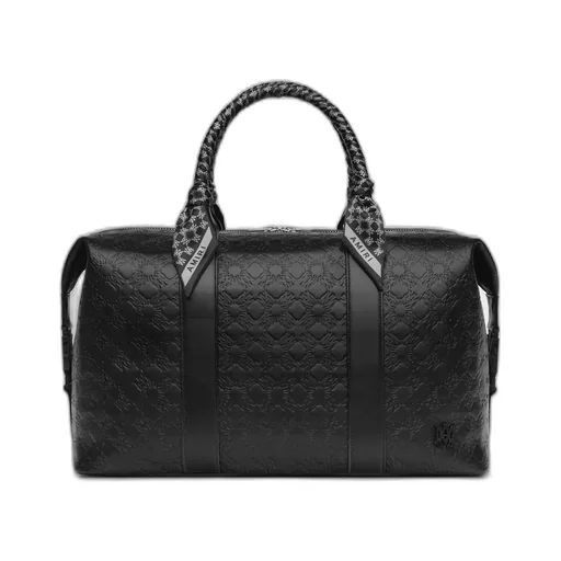 Ma Quad Leather Duffle Bag - Black