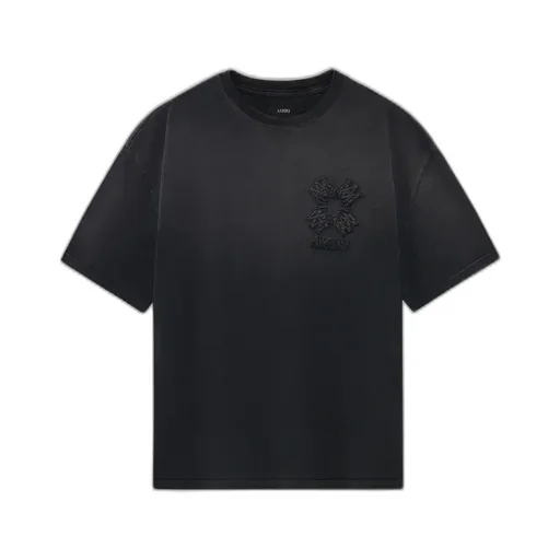 Ma Quad Oversized Tee - Black