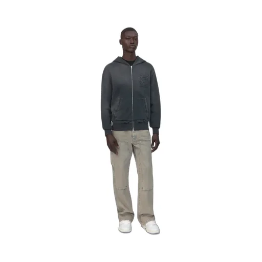 Ma Quad Zip Hoodie - Black
