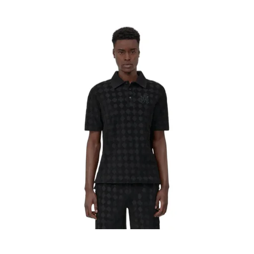 Ma Quad Toweling Polo - Black