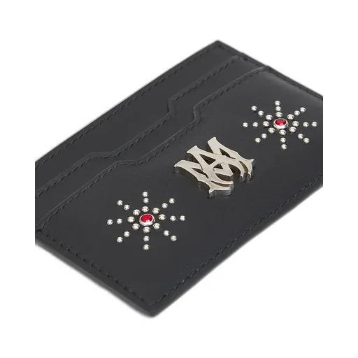 Ma Stud Card Holder - Black