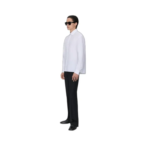 Poplin Dress Shirt - White