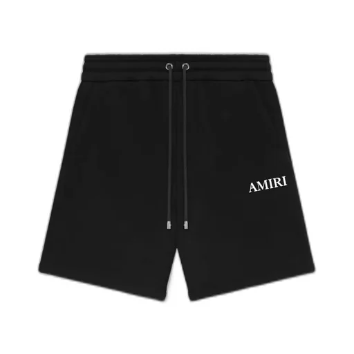 Relaxed Pull On Sweatshort - Black