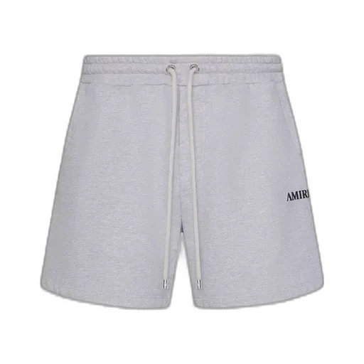 Relaxed Pull On Sweatshort - Heather Grey