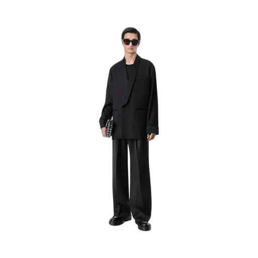 Smoking Jacket - Black