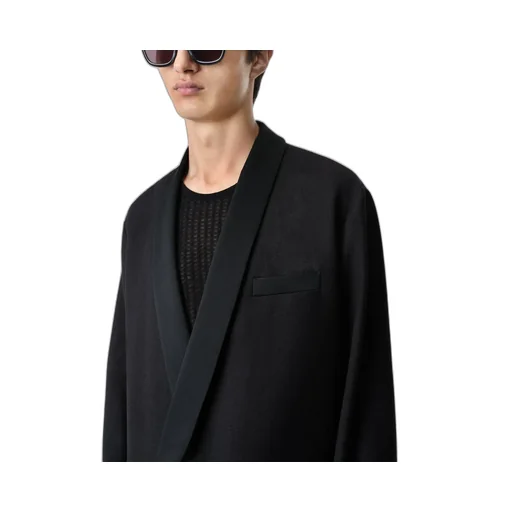 Smoking Jacket - Black