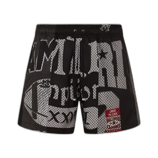 Spliced Swim Trunk - Black