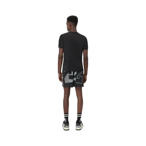 Spliced Swim Trunk - Black