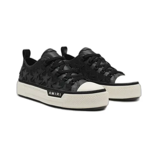 Stars Court Low - Black Black