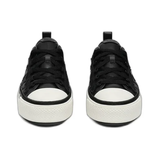 Stars Court Low - Black Black