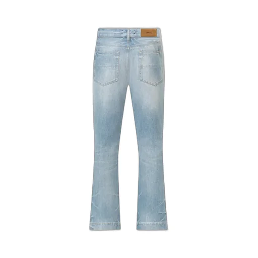 Straight Flare Jean - Faded Indigo