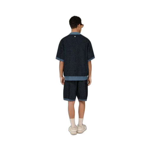 Striped Short - Blue