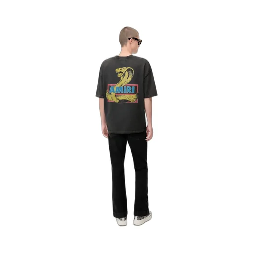 Straight Flare Jean - Vintage Black
