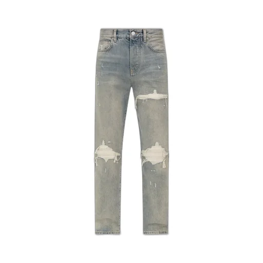 Suede Straight Mx1 Jean - Antique Indigo