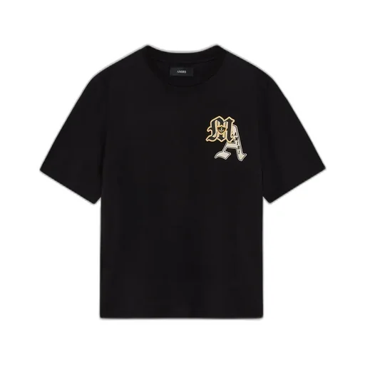 Varsity Patch Tee - Black
