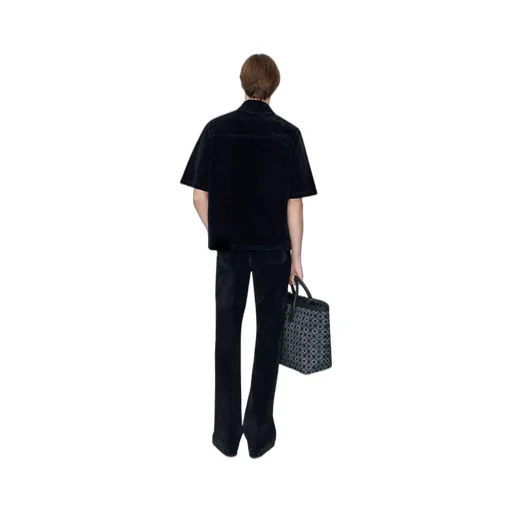 Velvet Flare Jean - Black