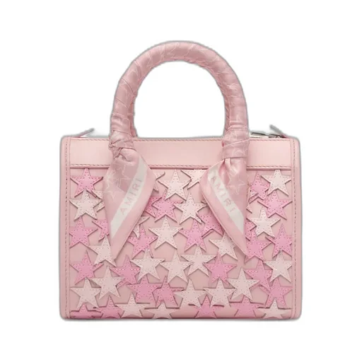 Women - Stars Micro Triangle Bag - Pink