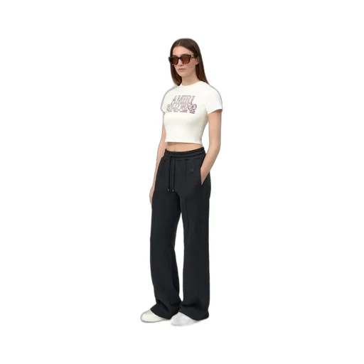 Women - Amiri Hollywood Baby Tee - Linen