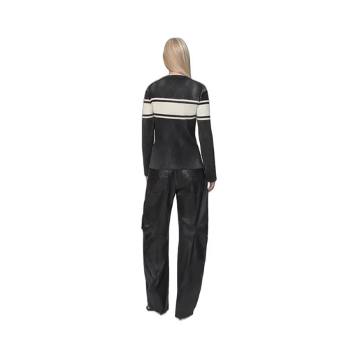 Women - Amiri Sport Long Sleeve Tee - Black