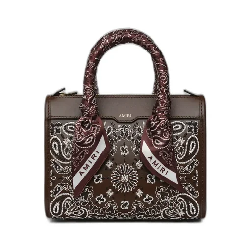 Women - Bandana Micro Triangle Bag - Chocolate