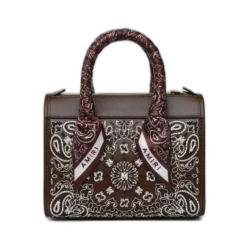 Women - Bandana Micro Triangle Bag - Chocolate