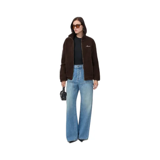 Women - Bones Fleece Jacket - Dark Brown