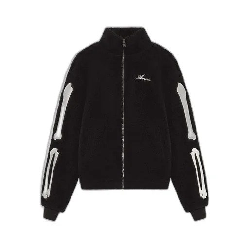 Women - Bones Fleece Jacket - Black