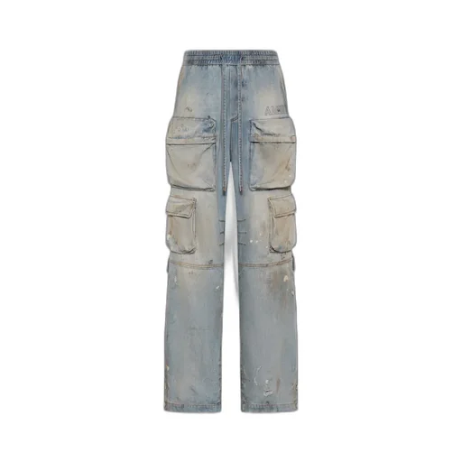 Women - Cargo Jean - Perfect Antique Indigo