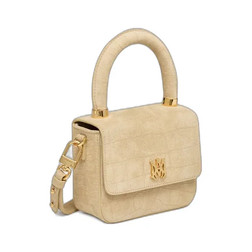Women - Croc Suede Micro Ma Bag - Taupe