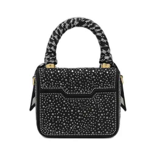 Women - Crystal Micro Ma Bag - Black